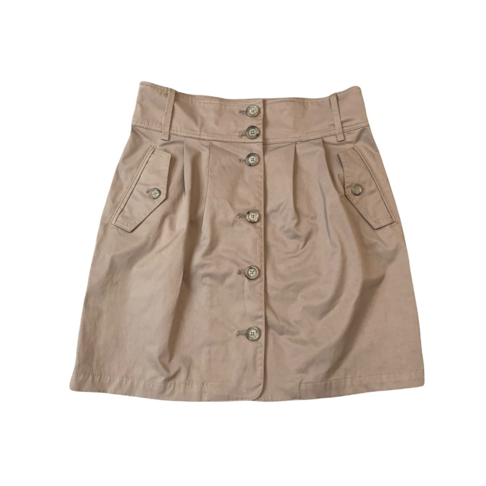 CLUB MONACO button front skirt